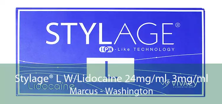 Stylage® L W/Lidocaine 24mg/ml, 3mg/ml Marcus - Washington