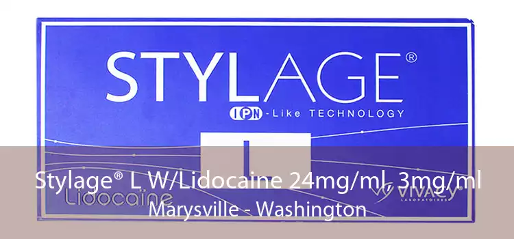 Stylage® L W/Lidocaine 24mg/ml, 3mg/ml Marysville - Washington