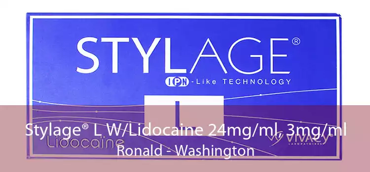Stylage® L W/Lidocaine 24mg/ml, 3mg/ml Ronald - Washington