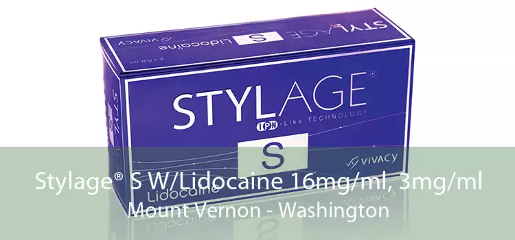 Stylage® S W/Lidocaine 16mg/ml, 3mg/ml Mount Vernon - Washington